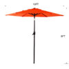 10FT Patio Umbrella, Outdoor Market Yard Umbrella, Sun Shade Umbrella with Push Button Tilt and Crank Mechanism for Garden, Deck, Pool and Backyard, Not Include Umbrella Base - Image 9