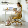 Ergonomic Colorful Office Chair 350LBS Home Office Mesh Breathable High Back, With Adjustable Lumbar Support Computer Chair, Integrated Molded Foam Seat Cushion, Fireproof - Image 5